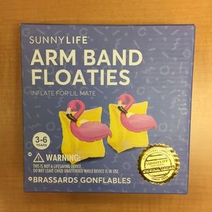 Sunny Life Arm Band Floaties - Flamingo